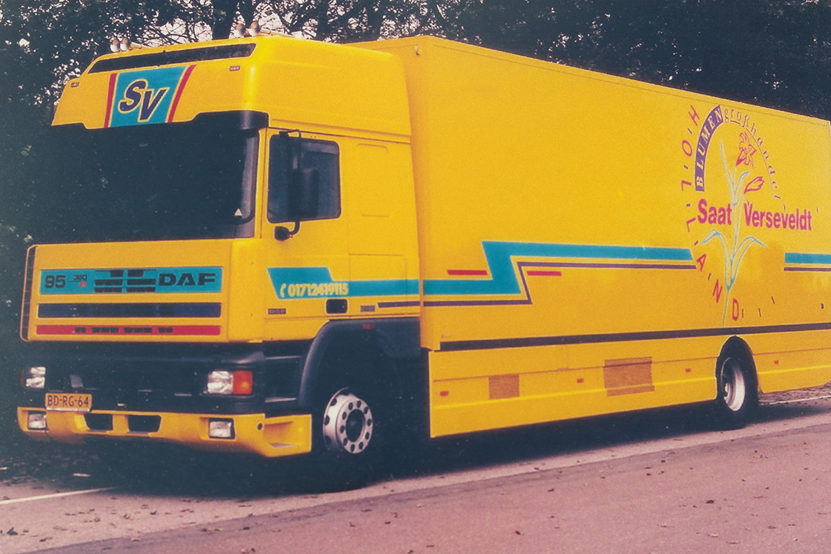 Vrachtwagen Ferdy Saat